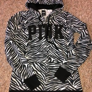 PINK Zebra Hoodie